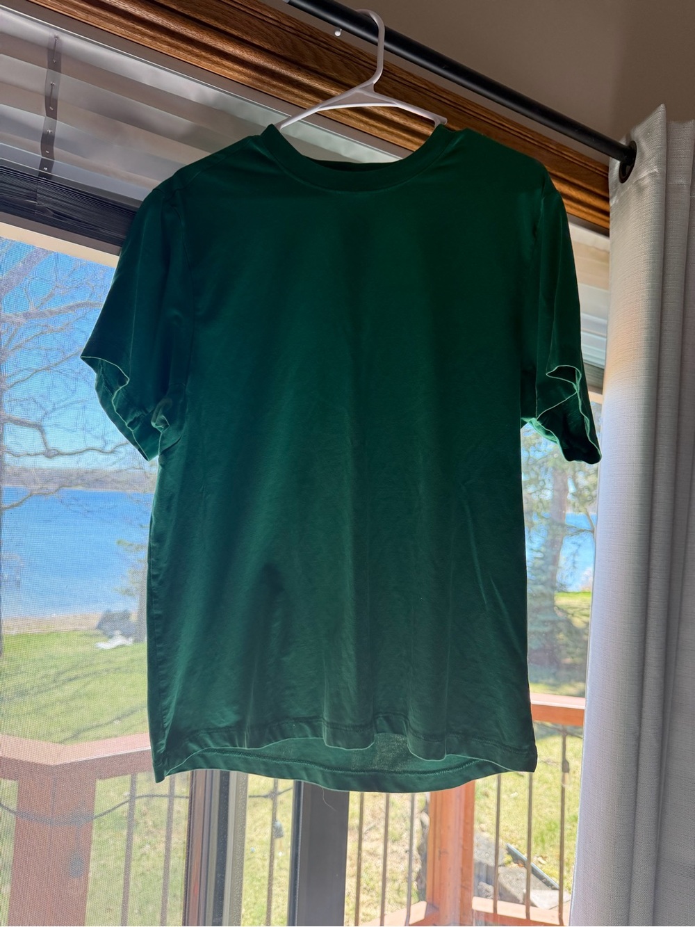 lululemon athletica Dark Green Short Sleeve Tee
